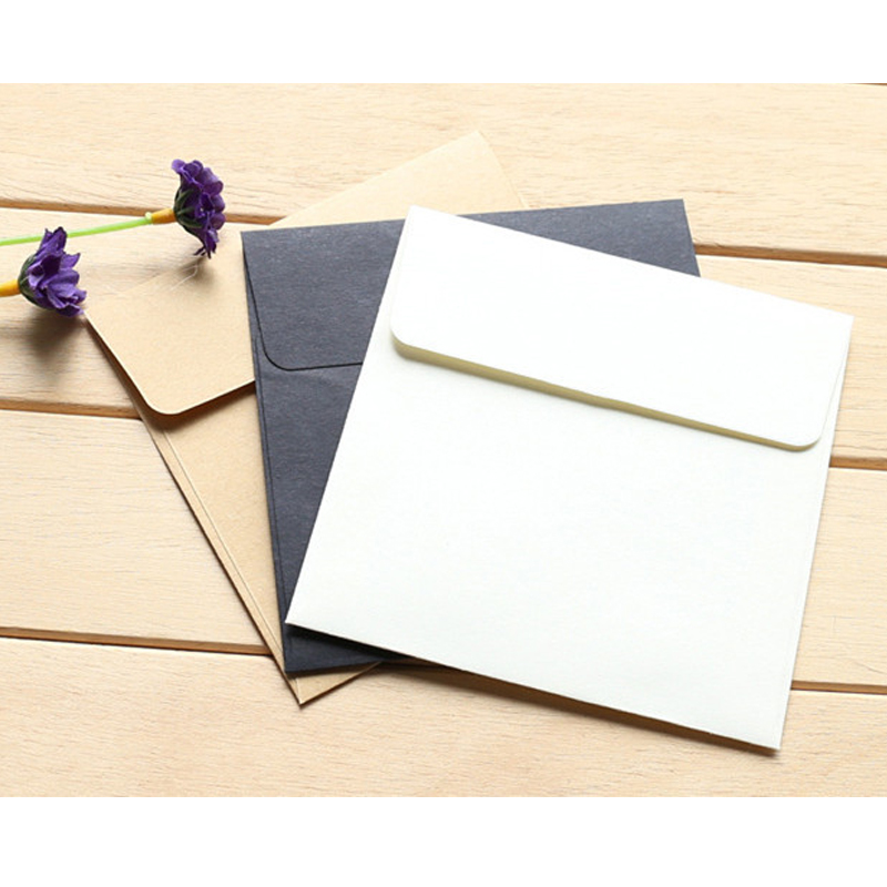 Letter Envelope Kraft - مجموعة عالية الجودة من 10 قطع/مجموعة