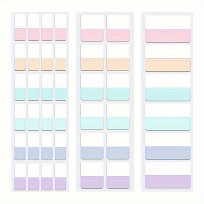 Index Tab Divider - 420 قطعة علامات تبويب مؤشر لزجة