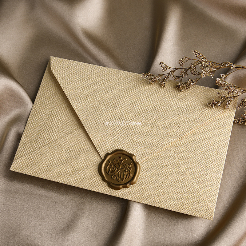Letter Envelope Kraft - مجموعة أوراق رسائل من ورق الكرافت