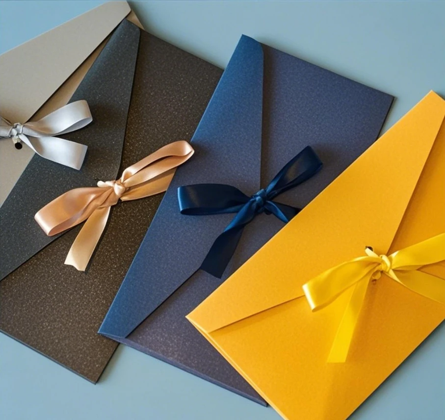 Letter Envelope Kraft - مجموعة من 10 قطع من أشرطة