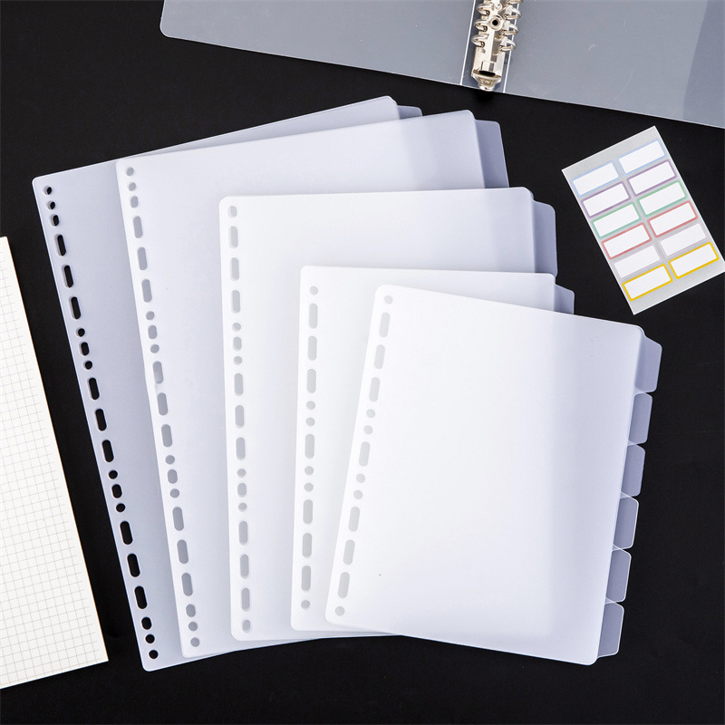 Index Tab Divider - A4 A5 B5 فواصل الموثق Genera