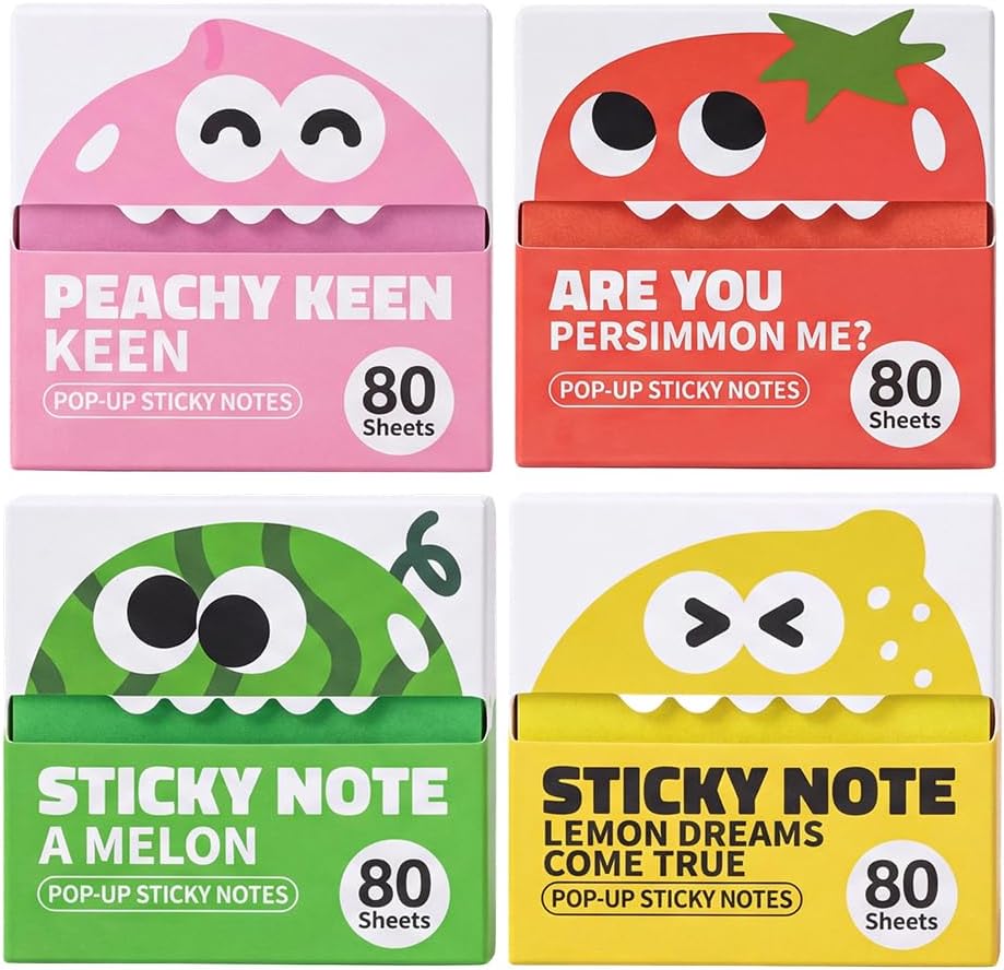 Memo Pad Sticky - ملاحظات لاصقة شفافة قابلة للسحب بتصميم