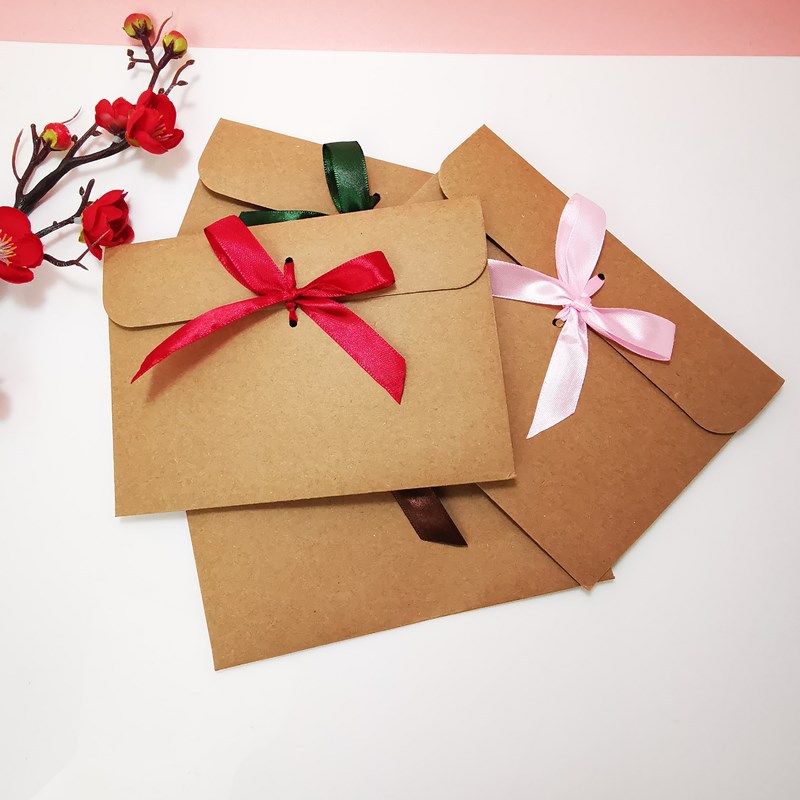 10 قطع من أكياس البريد الورقية - مراجعة Letter Envelope Kraft وسعره