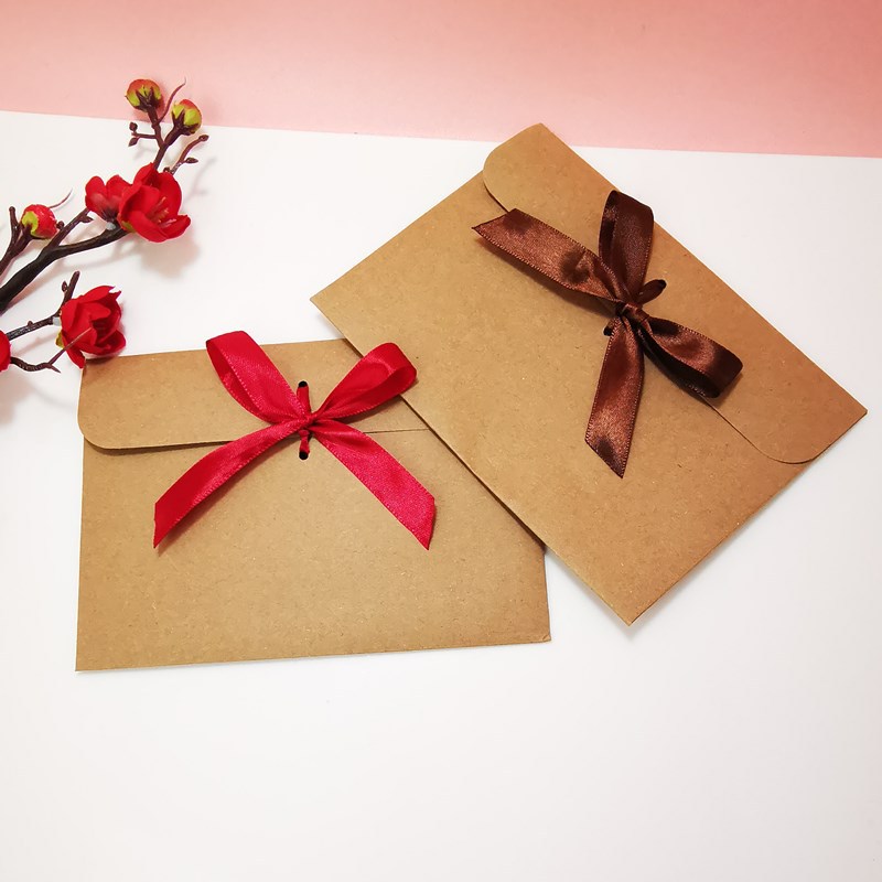 10 قطع من أكياس البريد الورقية - مراجعة Letter Envelope Kraft وسعره