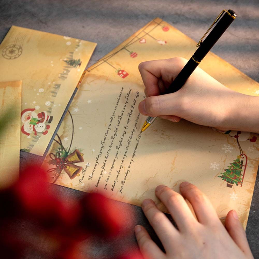مجموعة من 6 قطع لصنع بطاقات ال - مراجعة Letter Envelope Kraft وسعره