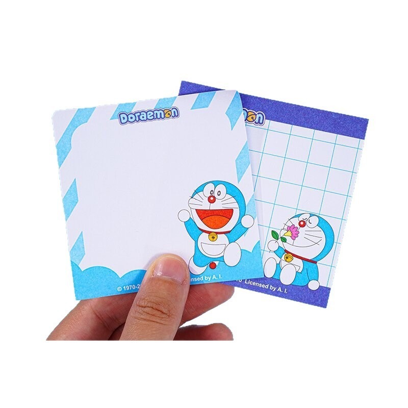 4 قطع من ملاحظات دورايمون اللا - مراجعة Memo Pad Sticky وسعره