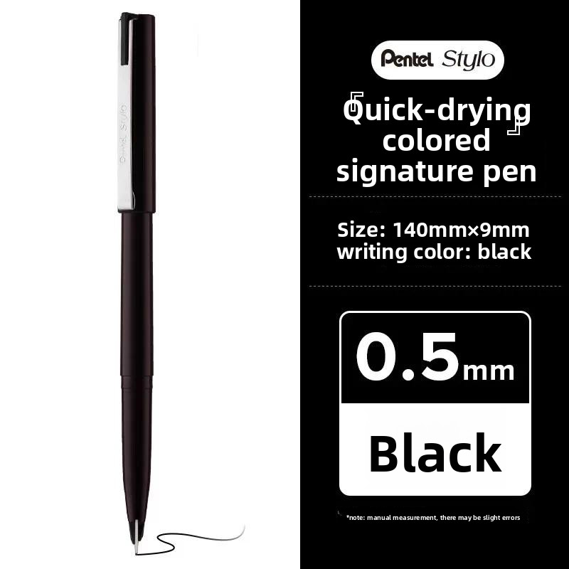 1 قطعة قلم رسم بلاستيكي من بنت - مراجعة Pentel Pen Sign Pen وسعره