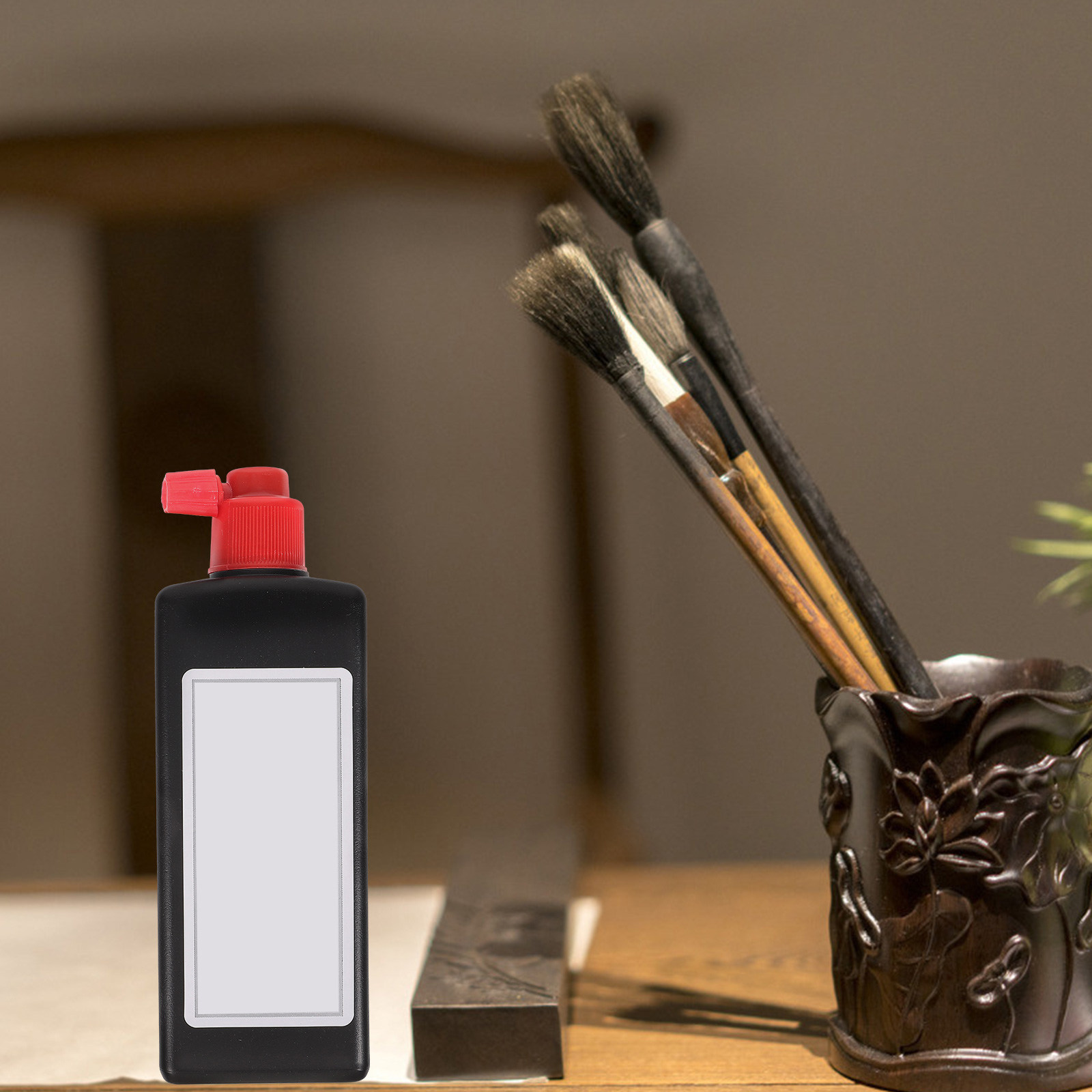 زجاجة حبر الخط الصيني، حبر أني - مراجعة Calligraphy Ink Bottle وسعره