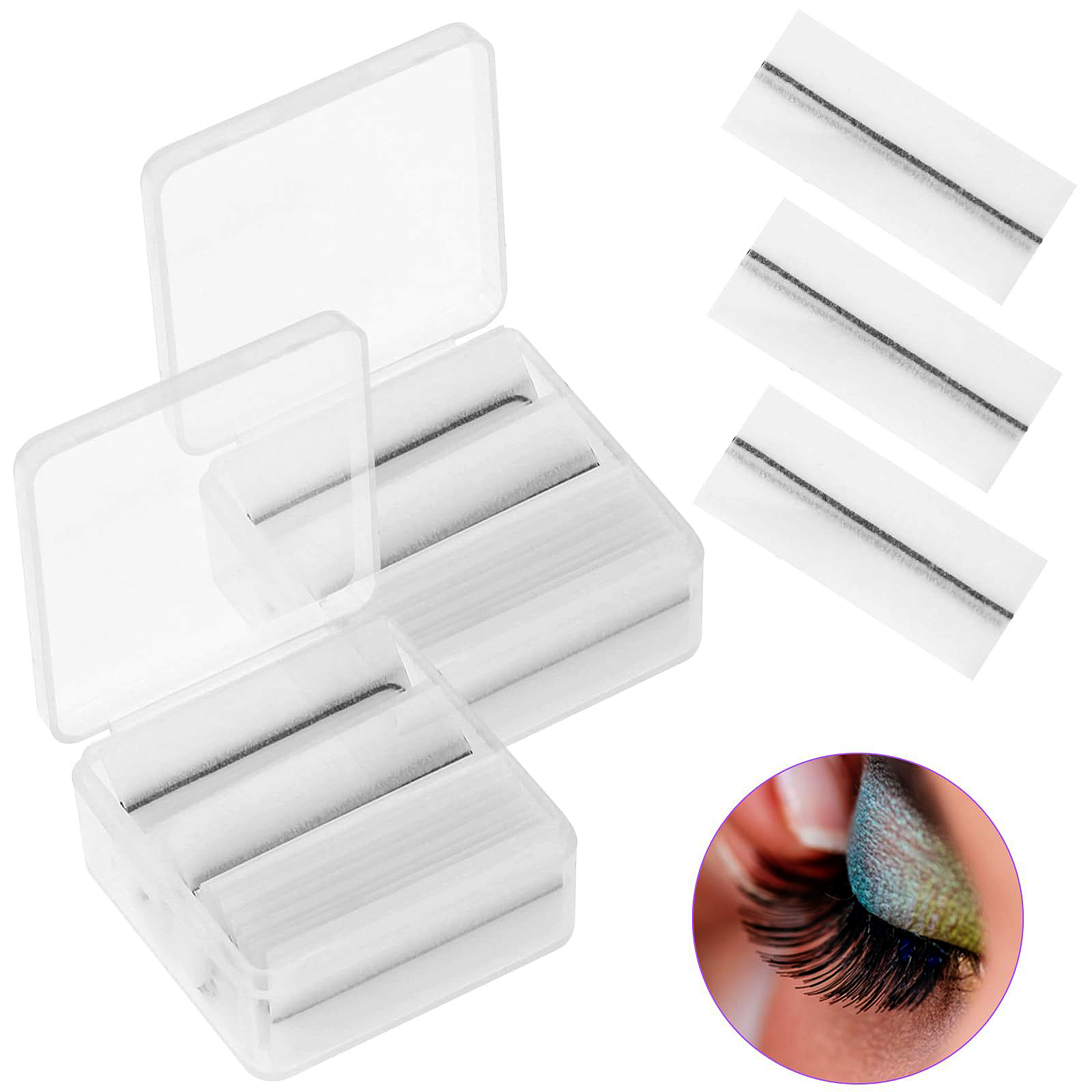 شرائط لاصقة ذاتية اللصق للرموش - مراجعة Glue Stick Pack وسعره