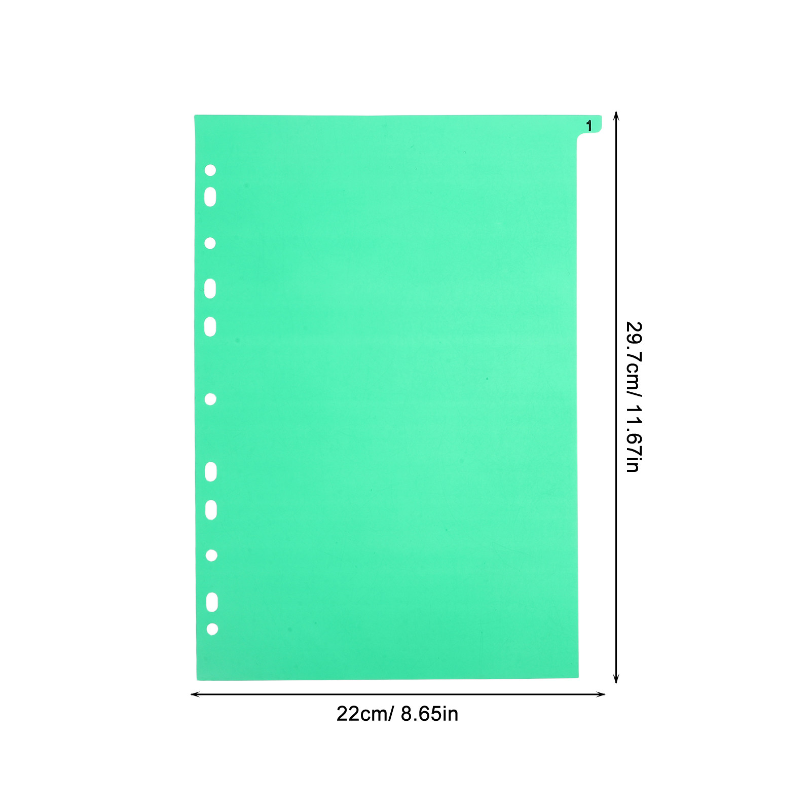 62 قطعة من فواصل الفهرسة البلا - مراجعة Index Tab Divider وسعره