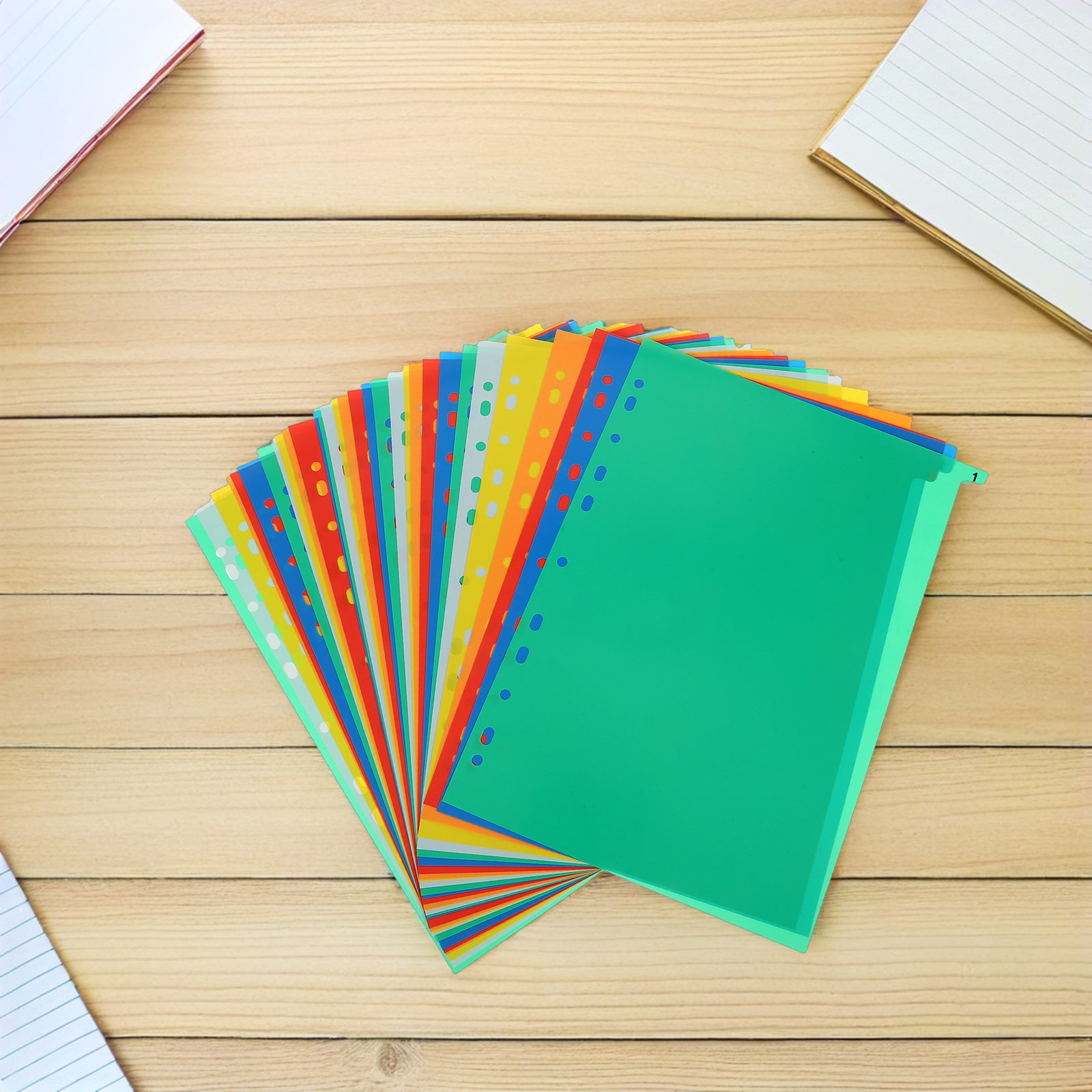 62 قطعة من فواصل الفهرسة البلا - مراجعة Index Tab Divider وسعره