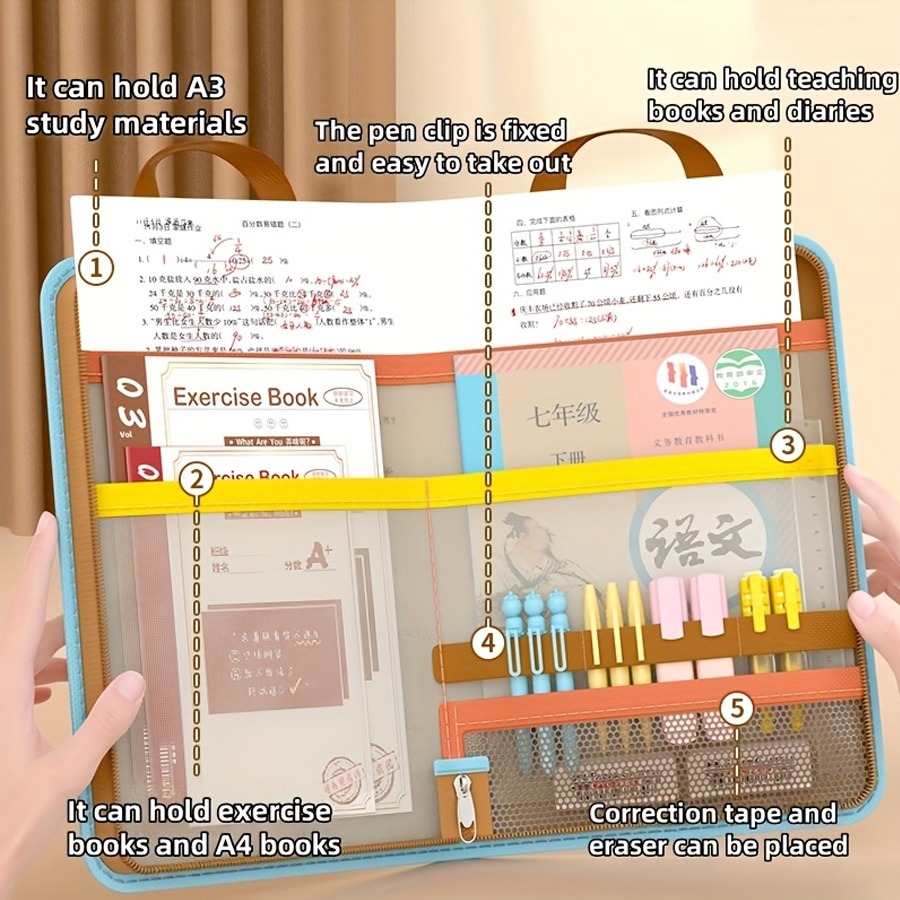 حقيبة ملفات A4 على شكل حرف L،  - مراجعة Stationery Supplier وسعره