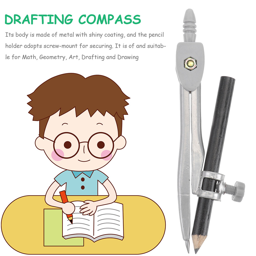 مجموعة أدوات رسم هندسية تتكون  - مراجعة Compass Geometry Set وسعره