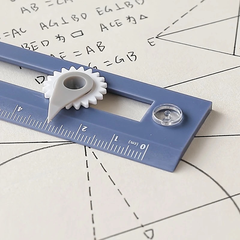 1 قطعة بوصلات اثنين في واحد مل - مراجعة Compass Geometry Set وسعره