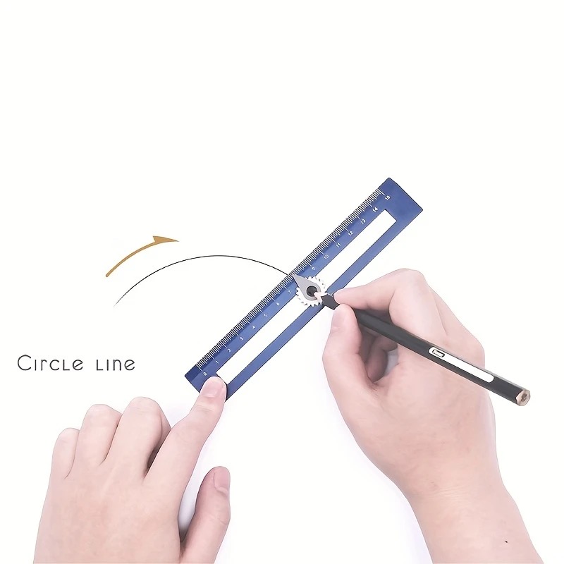 1 قطعة بوصلات اثنين في واحد مل - مراجعة Compass Geometry Set وسعره