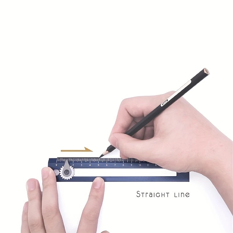 1 قطعة بوصلات اثنين في واحد مل - مراجعة Compass Geometry Set وسعره