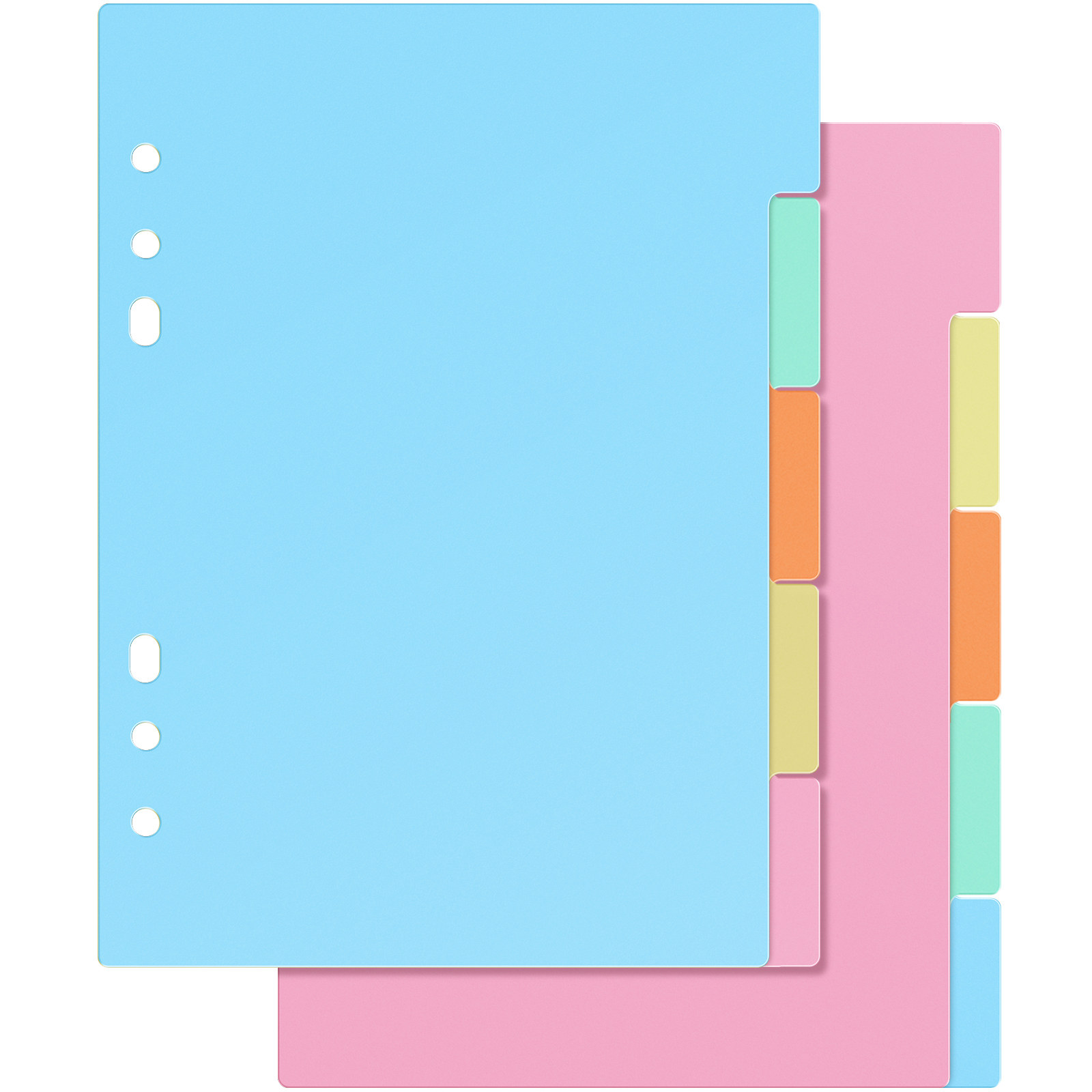10 قطع من الفواصل البلاستيكية، - مراجعة Index Tab Divider وسعره