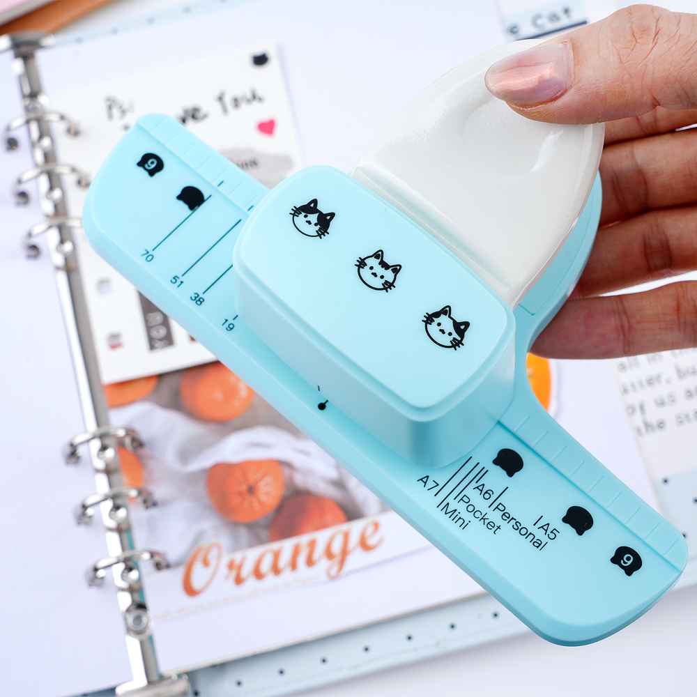 مثقاب ربط بثلاث فتحات على شكل  - مراجعة Paper Punch 3 Hole وسعره
