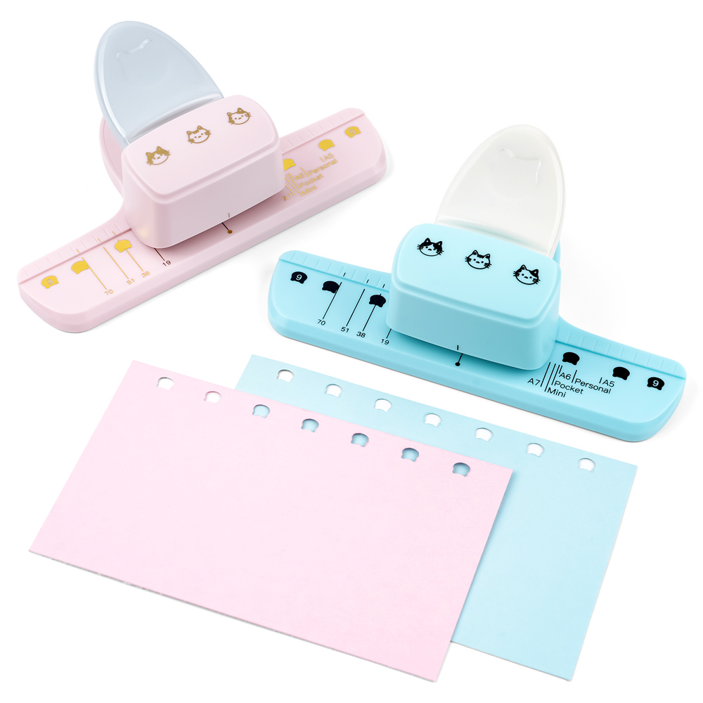 مثقاب ربط بثلاث فتحات على شكل  - مراجعة Paper Punch 3 Hole وسعره