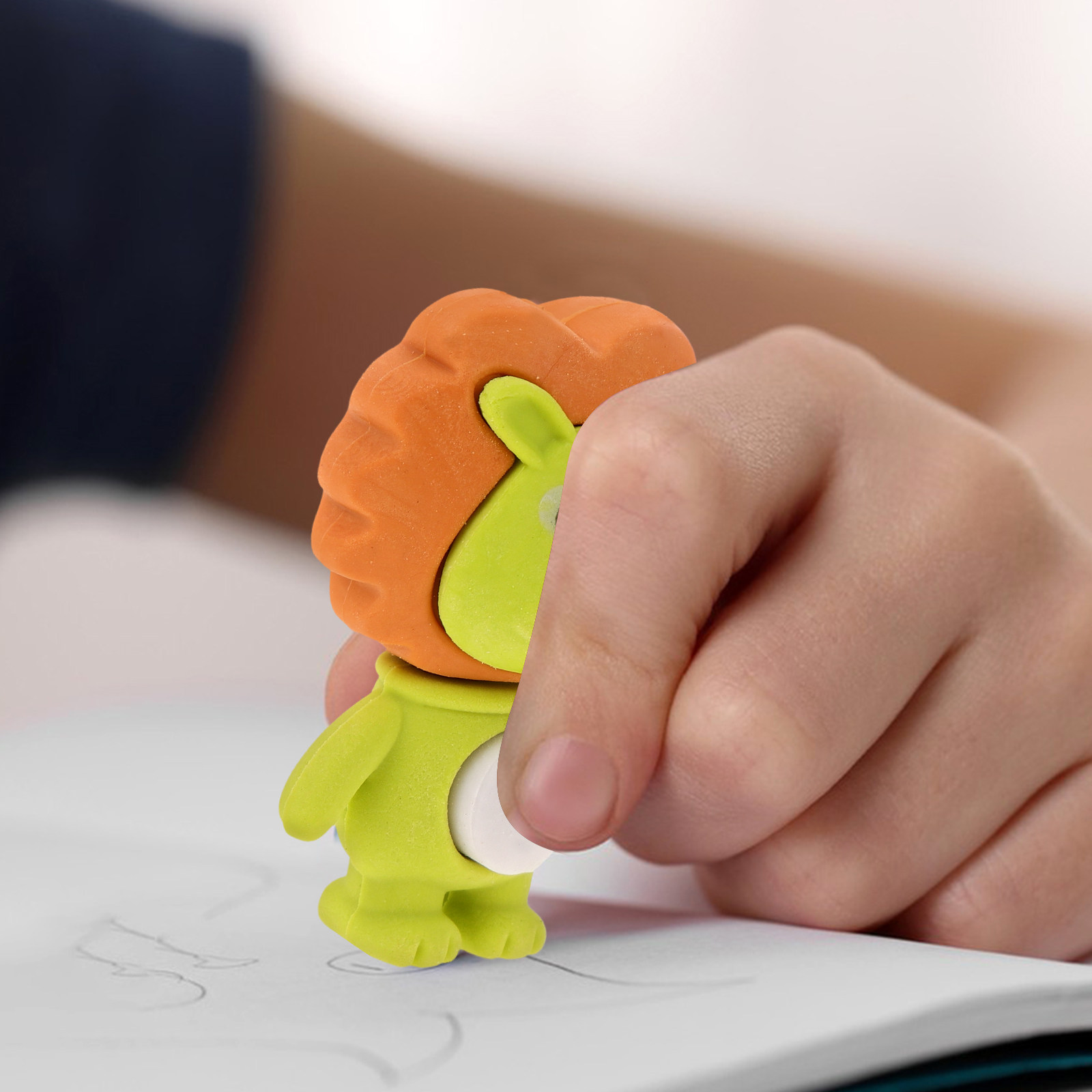 18 قطعة من ممحاة الأسد الصغيرة - مراجعة Lion Stationery & Office Supply(Kunshan)Co.Ltd وسعره