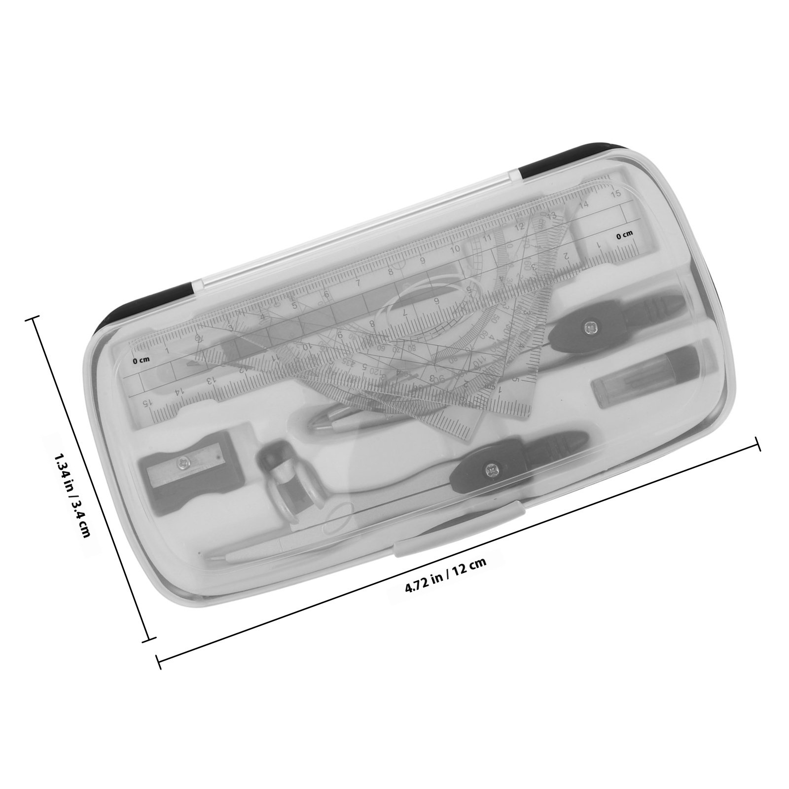 مجموعة أدوات رسم هندسية تتضمن  - مراجعة Compass Geometry Set وسعره