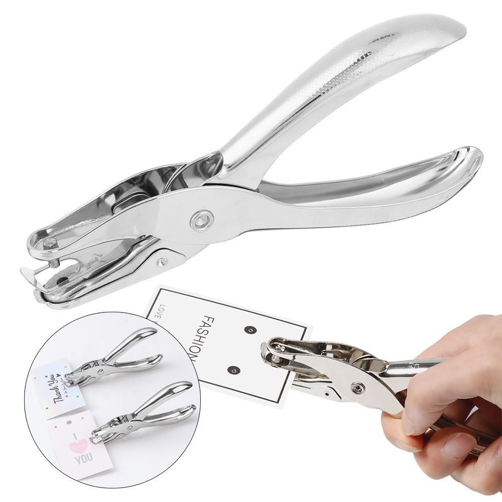 3/6 مللي متر العروة ثقب واحد ل - مراجعة Paper Punch 3 Hole وسعره