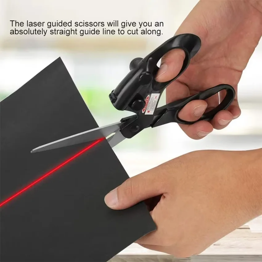 مقص احترافي موجه بالليزر للحرف - مراجعة Scissors Stainless Craft وسعره