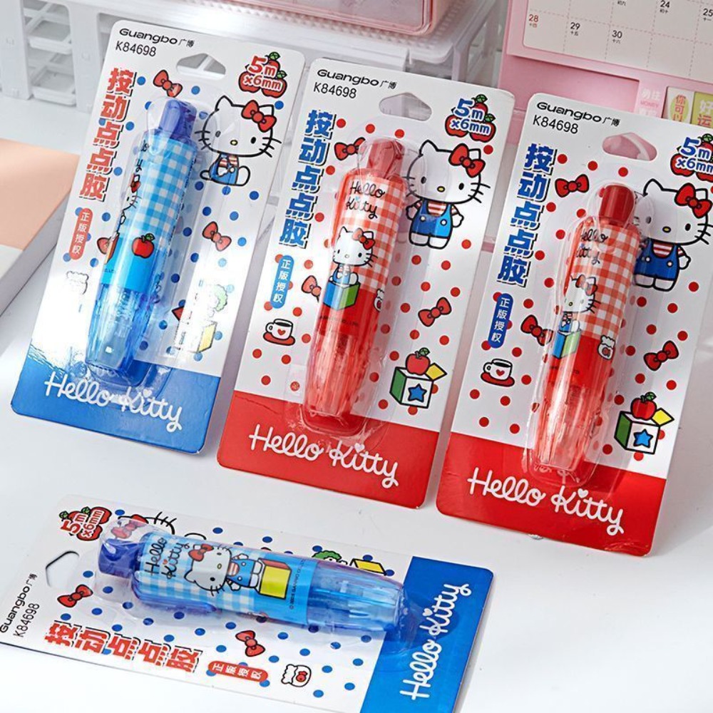 قلم غراء نقطي من سانريو هالو ك - مراجعة Glue Stick Pack وسعره