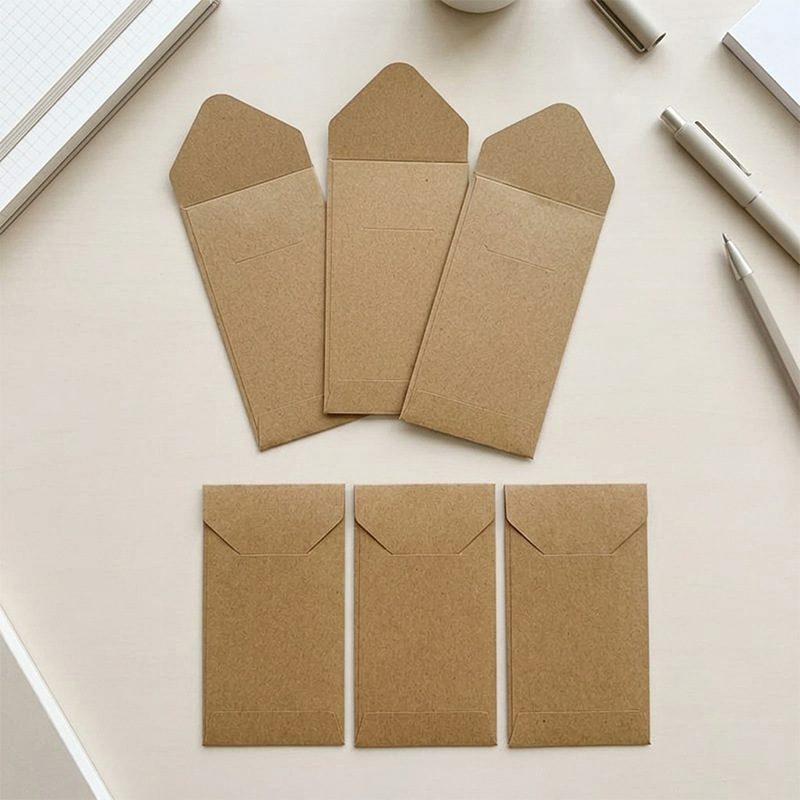 50 قطعة/مجموعة من أكياس بذور و - مراجعة Letter Envelope Kraft وسعره