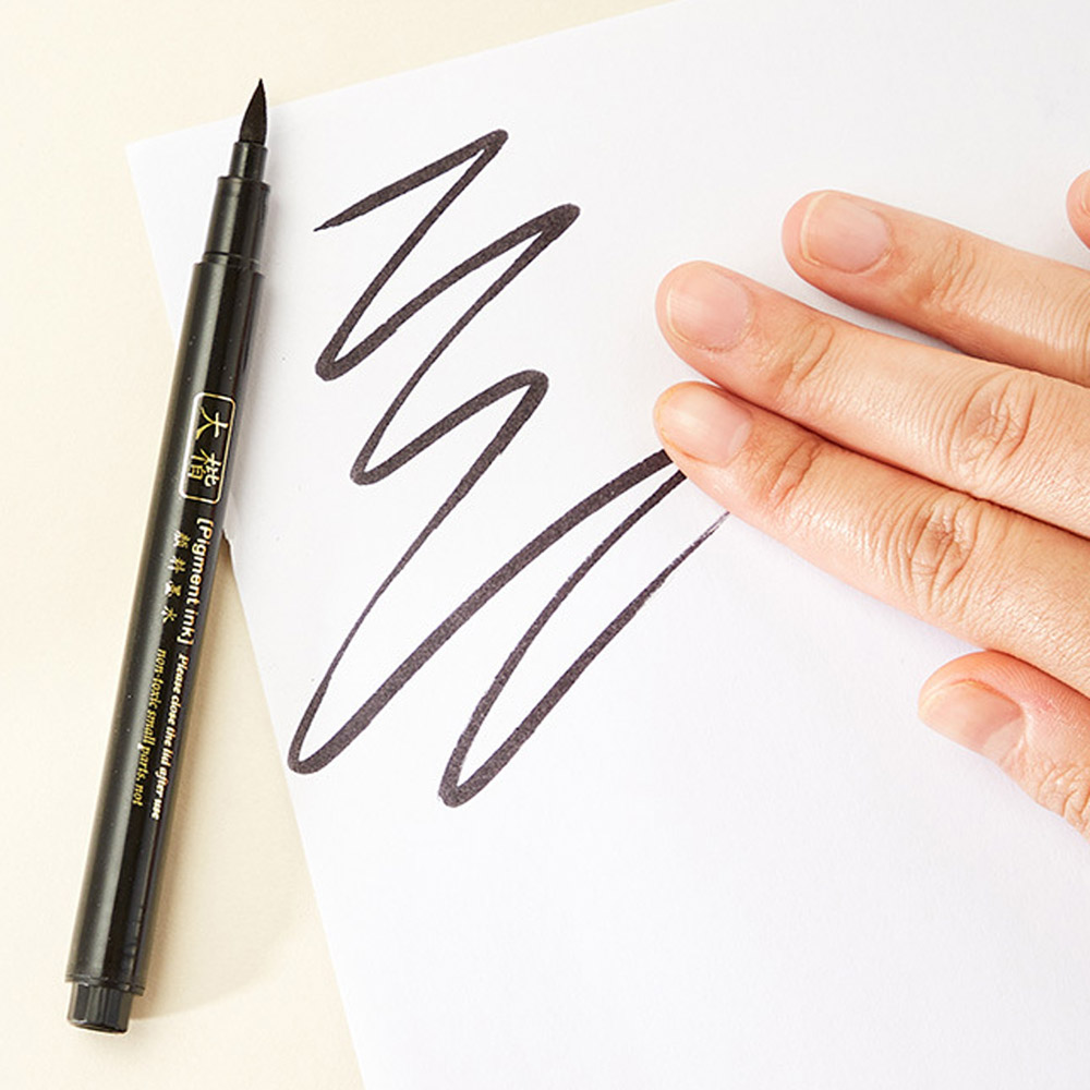 4 قطعة قلم فرشاة قلم الخط الكل - مراجعة Stationery Supplier وسعره