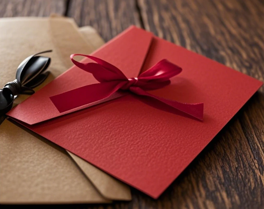 مجموعة من 10 قطع من أشرطة الور - مراجعة Letter Envelope Kraft وسعره