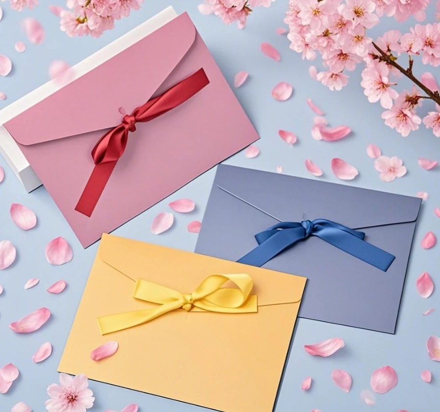 مجموعة من 10 قطع من أشرطة الور - مراجعة Letter Envelope Kraft وسعره