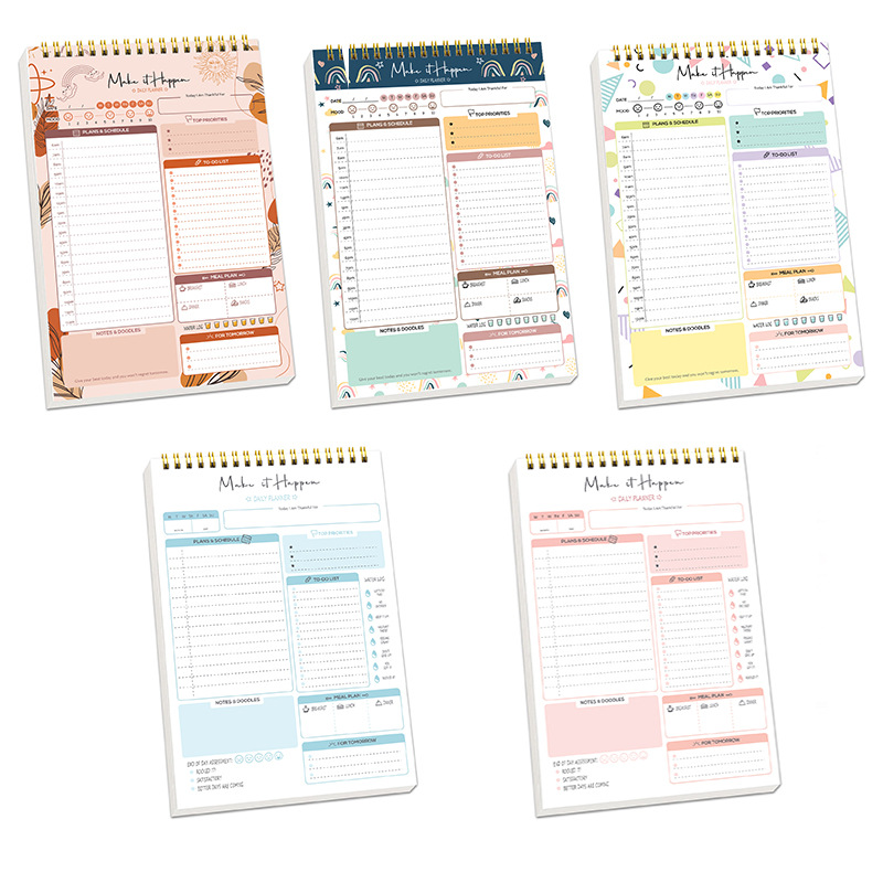 مفكرة يومية حلزونية A5، دفتر ج - مراجعة Office Stationery Supply List وسعره