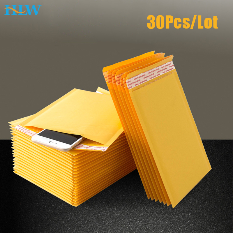 30 قطعة/الوحدة كرافت ورقة فقاع - مراجعة Letter Envelope Kraft وسعره