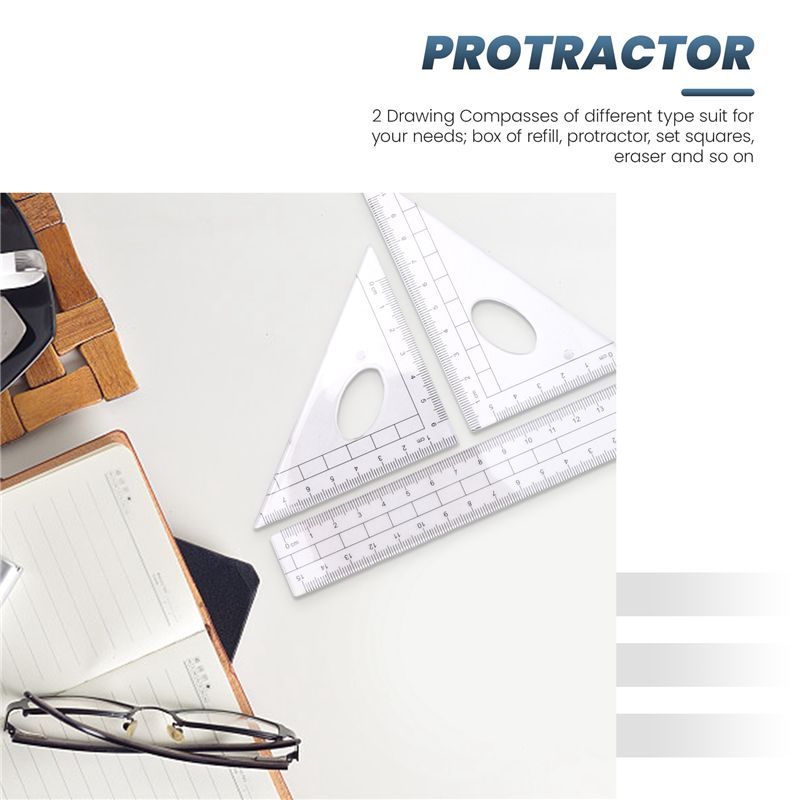 مجموعة أدوات هندسية ممتازة مكو - مراجعة Compass Geometry Set وسعره