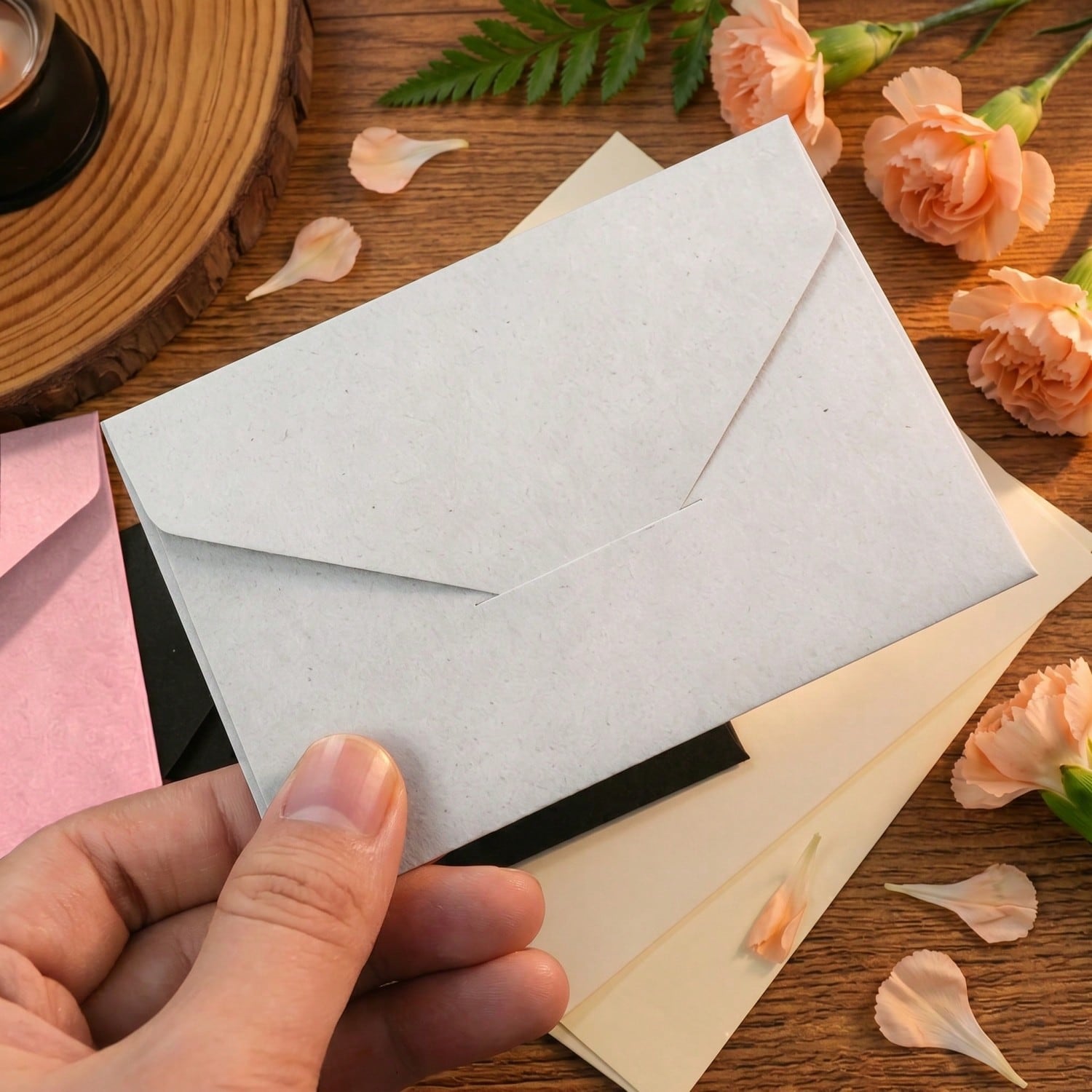 20/50 قطعة من مغلفات الكرافت ا - مراجعة Letter Envelope Kraft وسعره
