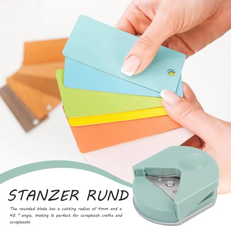 1/2/3/4 قطع أداة تقويس زوايا ا - مراجعة Paper Punch 3 Hole وسعره