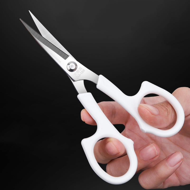 مقص تطريز برأس منحني ، قماش خي - مراجعة Scissors Stainless Craft وسعره
