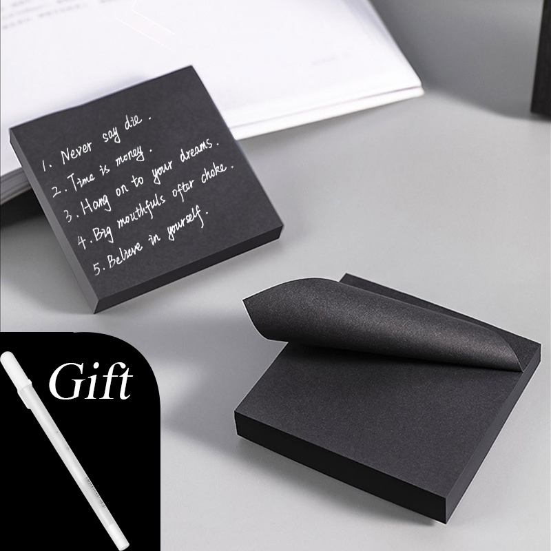 Black N Times ملاحظات لاصقة لل - مراجعة Office Stationery Supply List وسعره