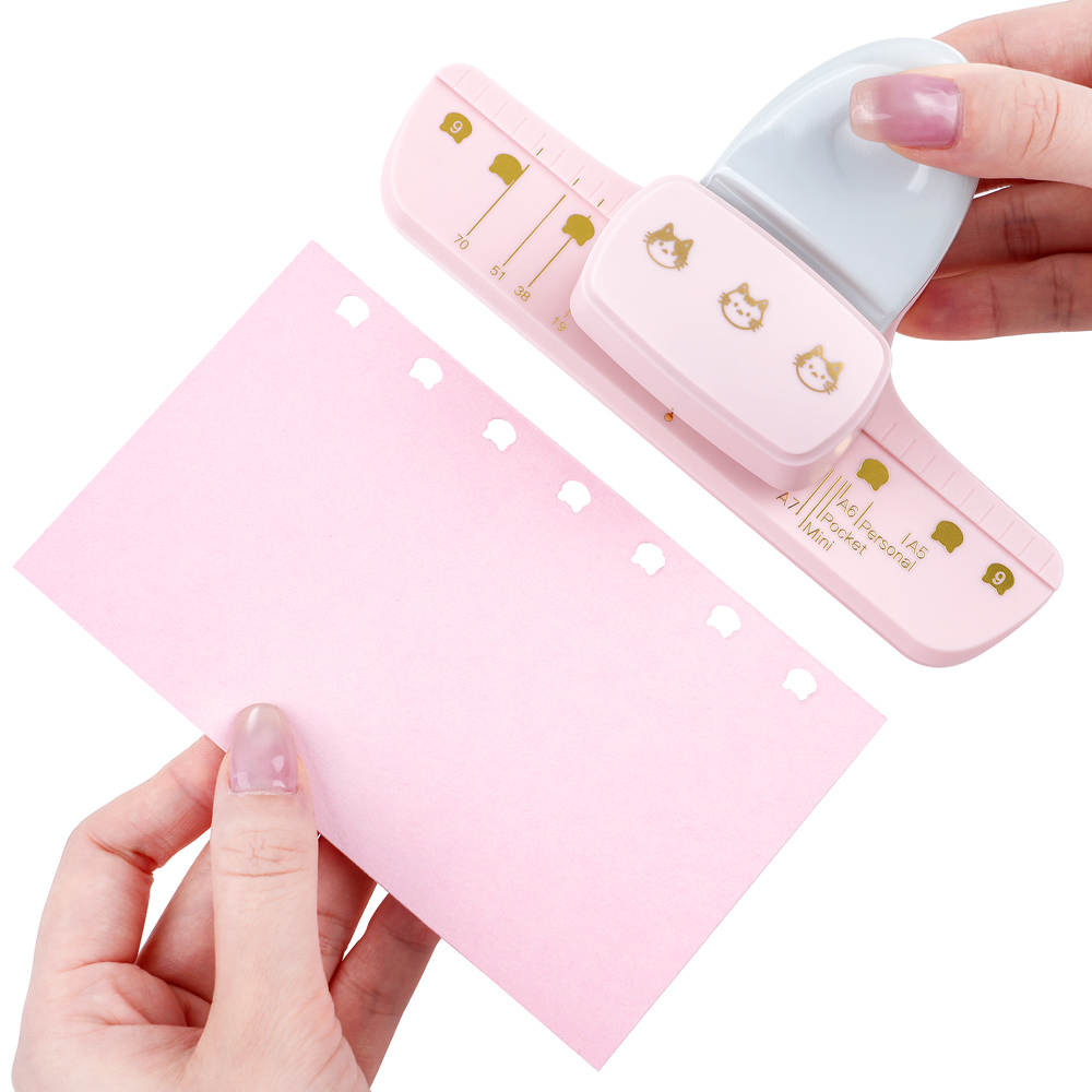 مثقاب ثلاثي الفتحات بتصميم رأس - مراجعة Paper Punch 3 Hole وسعره