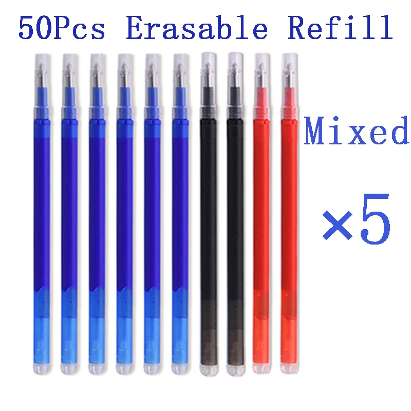 50 قطعة/المجموعة 0.7 مللي متر  - مراجعة Gel Ink Pen Set وسعره