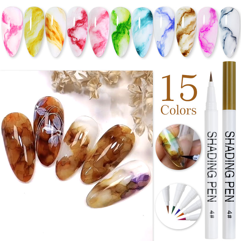 قلم جل الأظافر بالأشعة فوق الب - مراجعة Gel Ink Pen Set وسعره