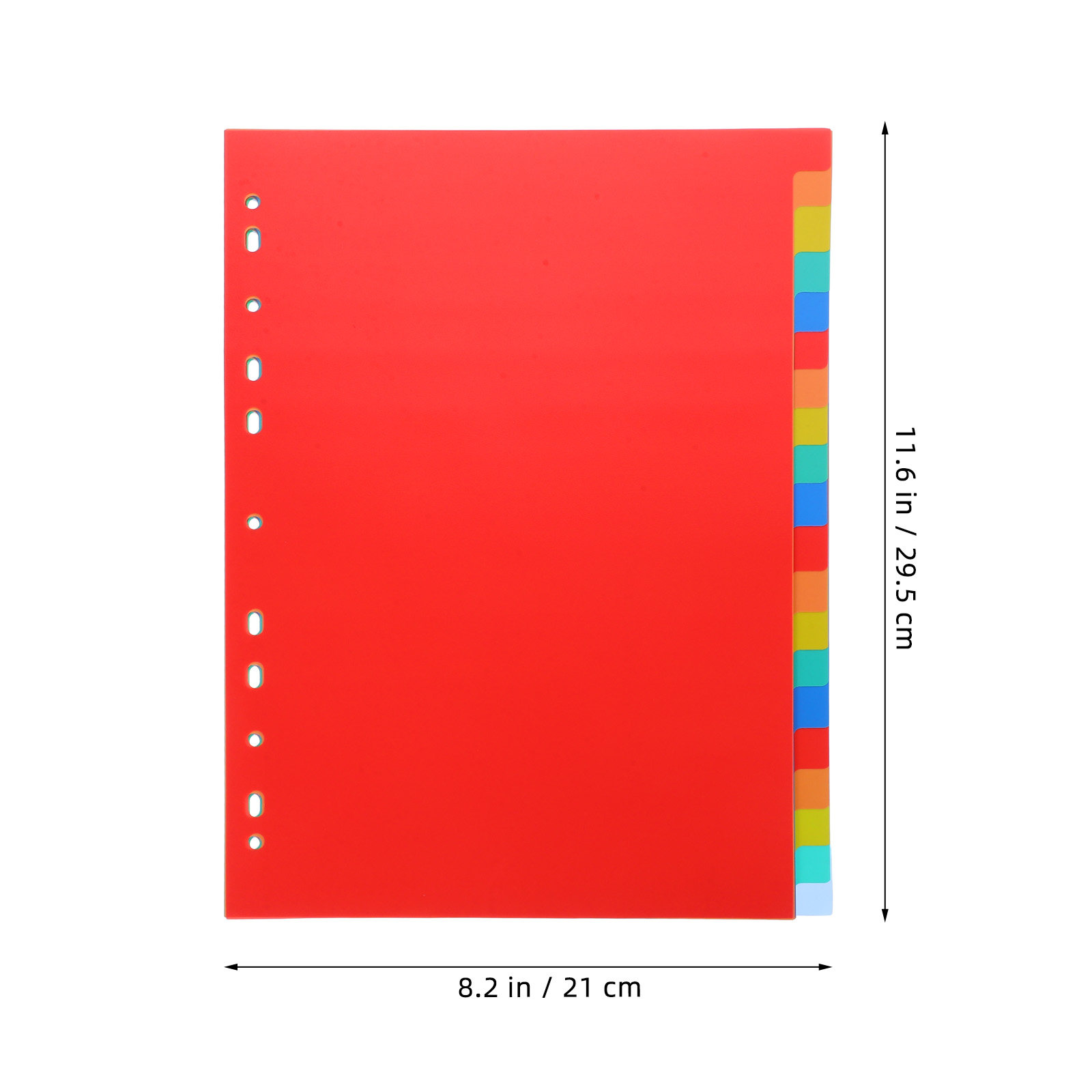 مجموعة فواصل فهرسة ملونة لدفتر - مراجعة Index Tab Divider وسعره